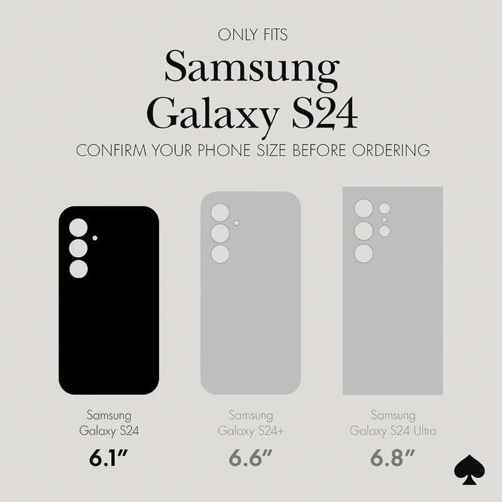 Image du produit Kate Spade Housse de protection - Samsung Galaxy S24 Housse (Hollyhock Cream) (Samsung Galaxy S24)