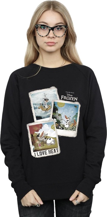 Immagine prodotto Disney Frozen Felpa Olaf Polaroid Donna (XXL)