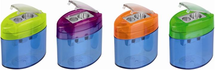 farbig sortiert: orange, Gelb, Grün, Lila