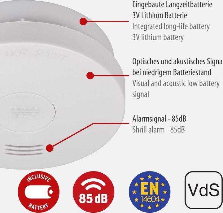 Produktbild Brennenstuhl Rauchwarnmelder RM L 3100