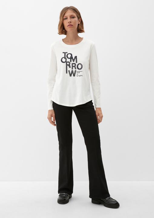 Produktbild s.Oliver T-Shirt Longsleeve mit Artwork (36)