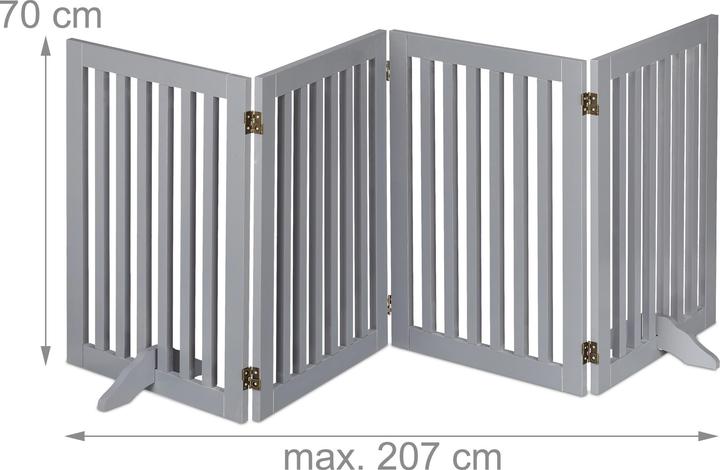 Actual product image Relaxdays Barrier grid (51 cm)