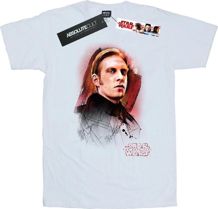 Actual product image Star Wars Womens/Ladies The Last Jedi General Hux Brushed Cotton Boyfriend T-Shirt (XL)