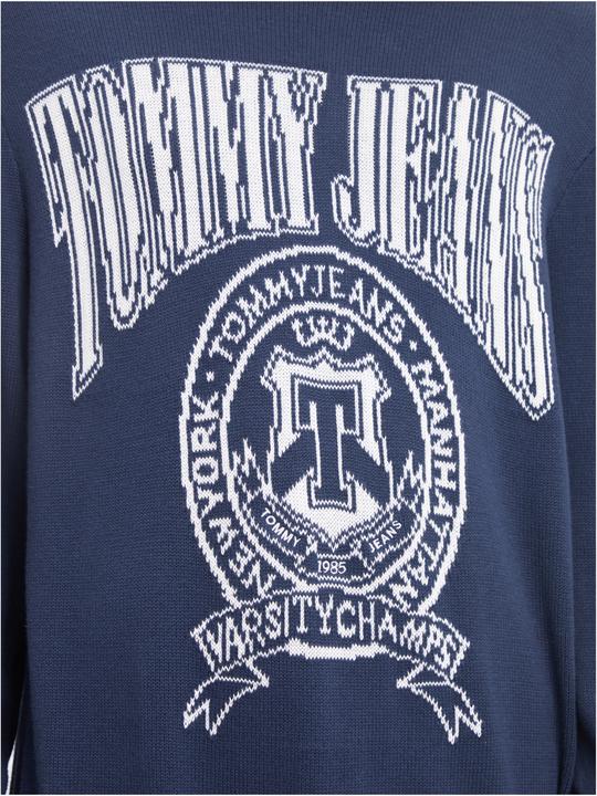 Image du produit Tommy Hilfiger Tommy Jeans Relaxed Varsity Jacquard Knit Sweater - 88647 (M)