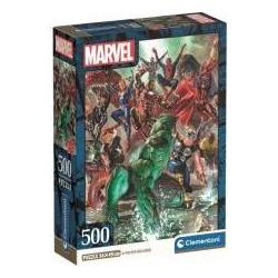 Thumbnail - Clementoni MARVEL - Avengers - Puzzle 500P (500 Teile)