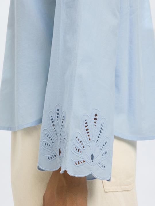 Produktbild Selected Broderie Anglaise Langarmhemd (42)