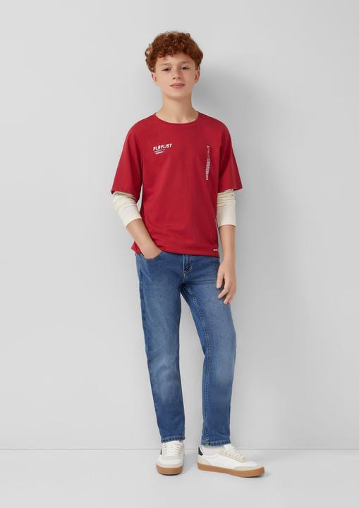 Produktbild s.Oliver T-Shirt Jersey-Longsleeve in Layering-Optik (146, 152)