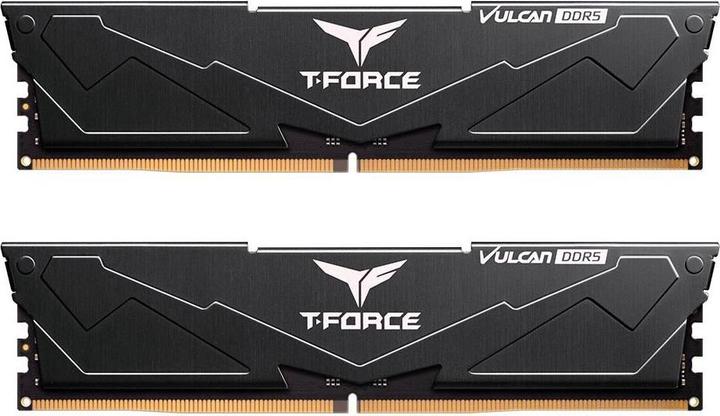 Actual product image Team Group RAM Team D5 6000 32GB C30 Vulcan black K2 (2 x 16GB, 6000 MHz, DDR5 RAM, DIMM)