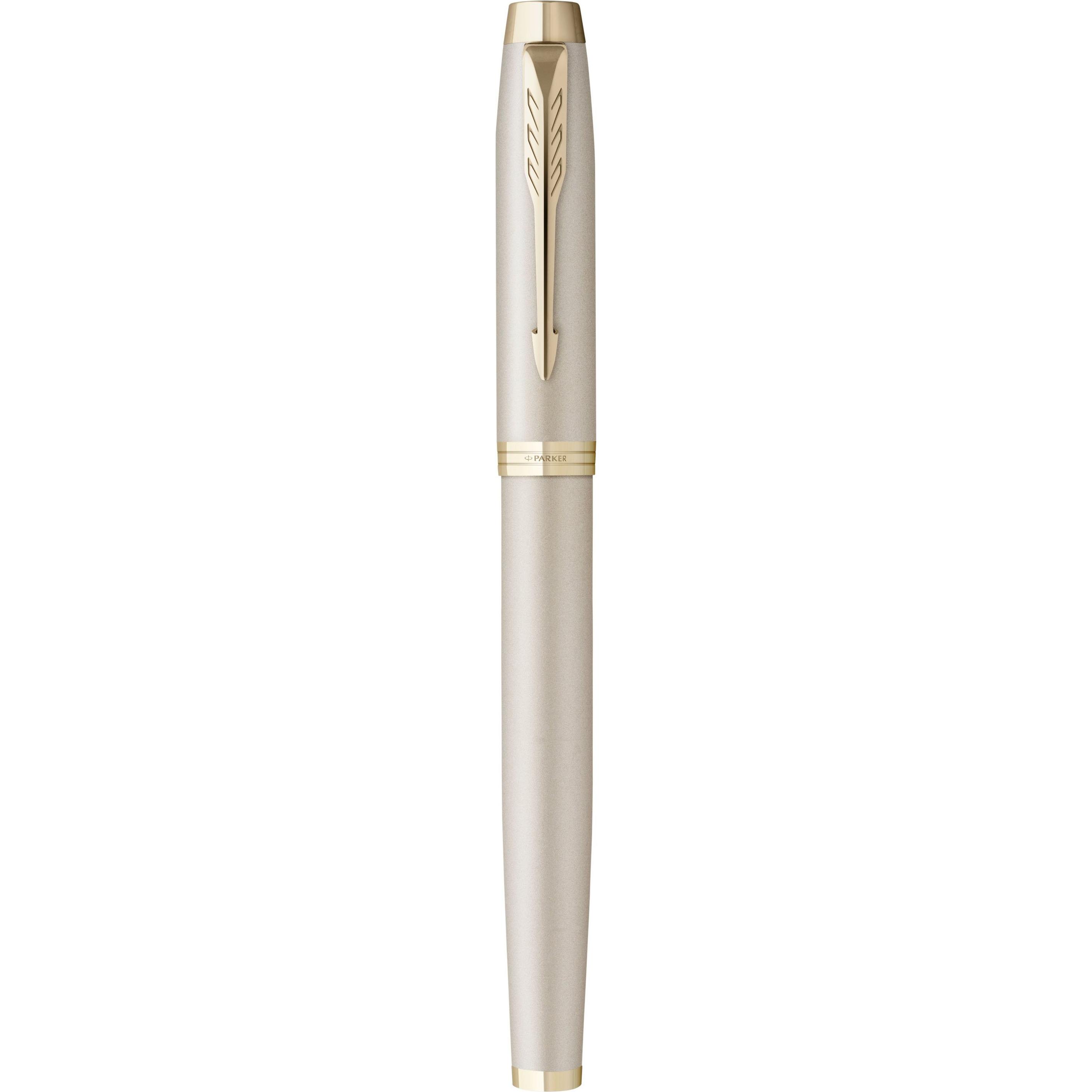Parker Pen, Penne, Rollerball (Argento, Bianco)