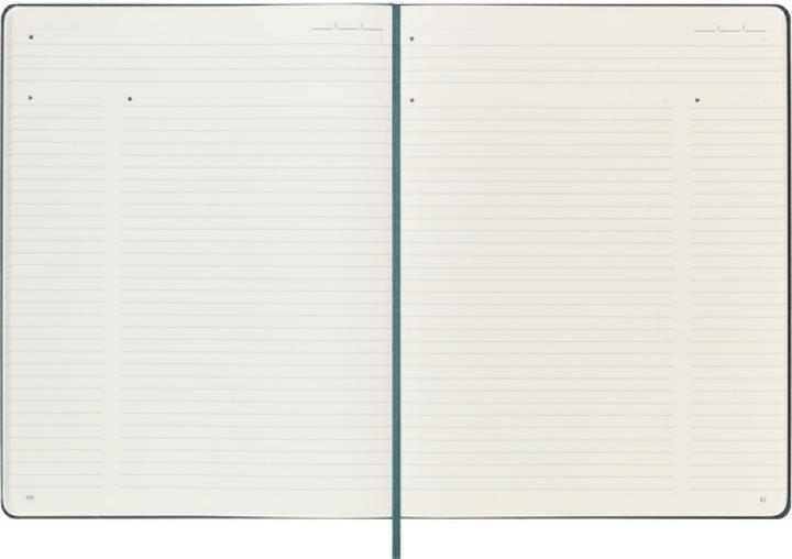 Actual product image Moleskine Professional notebook (19 x 25 cm, Lined, Hardcover)