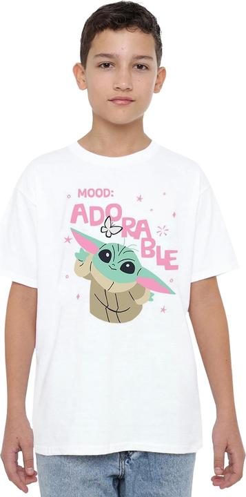 Actual product image Star Wars Childrens/Kids Mood Adorable Grogu T-Shirt (128)