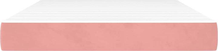 Image du produit vidaXL Taschenfederkernmatratze Rosa Samt (140 x 220 cm, Noyau de printemps)