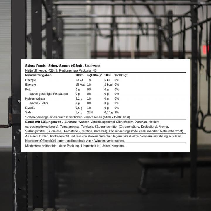 Produktbild Skinny Foods Skinny Sauces (482 g)