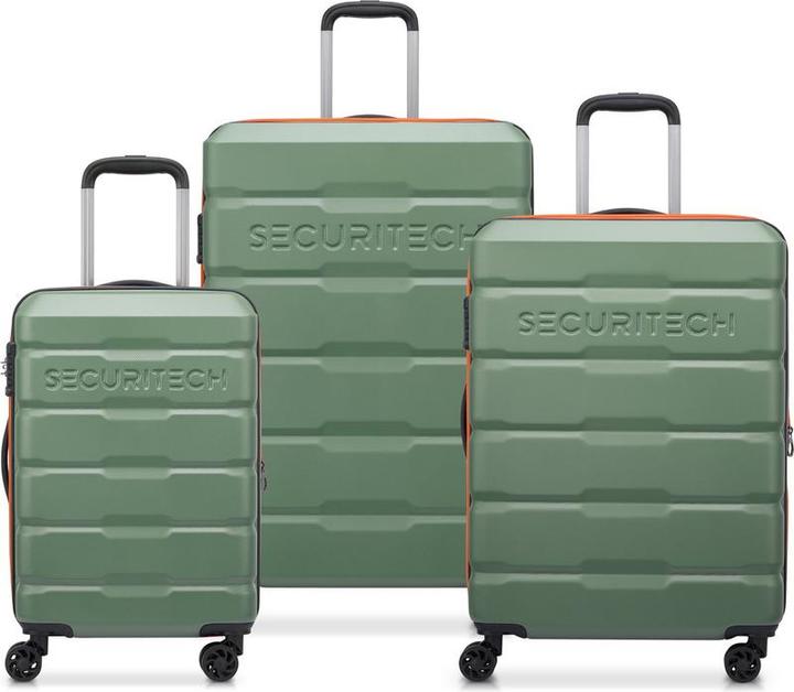 Immagine prodotto Delsey Securitech von Paris - Gepäckset Citadel - 3 -Stück - Handgepäck 37L + Roller Gepäck 77L und (34 l)