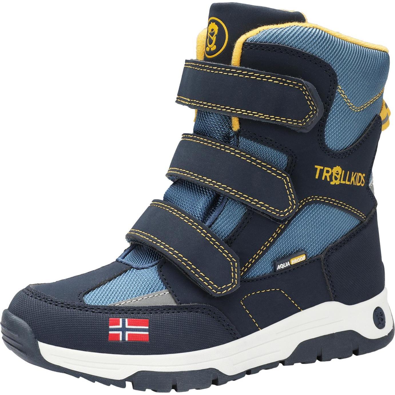 Trollkids, Unisex, Boots + Stiefel, Kid's Lofoten Winter Boots, Blau, (36)