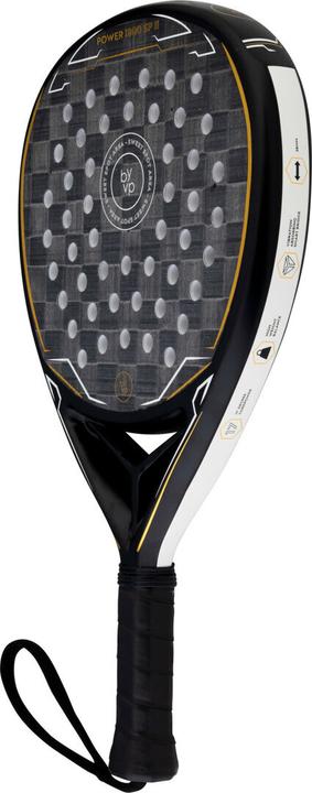 Immagine prodotto By VP Racchetta da padel BYVP POWER 1800 II, Nero/Bianco/Oro