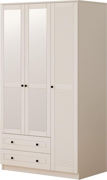 Homitis Fivora Matte White (105 x 52 x 184 cm)