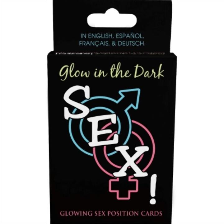 Productafbeelding Kheper Games Glow-in-the-Dark Seks! Kaarten (Spelcollectie, Engels, Frans, Duits)