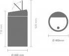 Actual product image Brabantia Touch Bin (60 l)