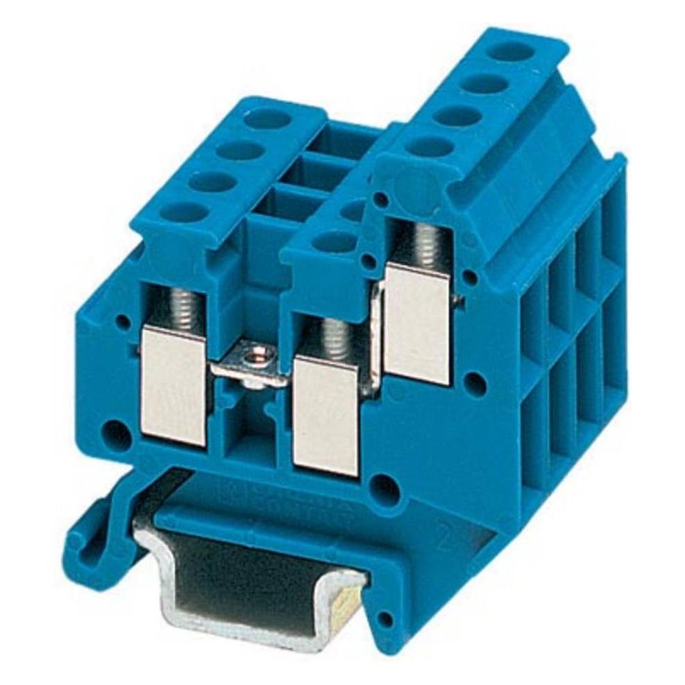 Phoenix Contact Blu Feed-Through Modular Terminal Block, Accessori Di Elettronica + Alloggiamento,