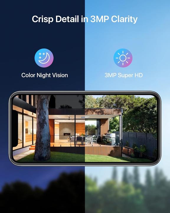 Produktbild Zosi 2K WLAN Überwachungskamera-Set mit NVR (2560 x 1440 Pixels)