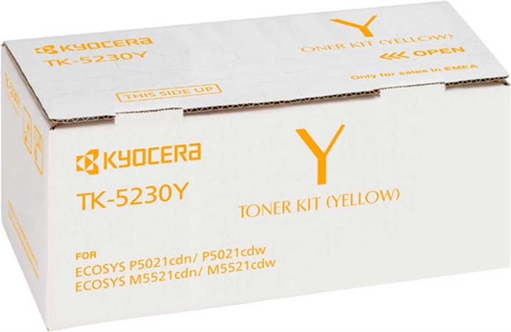 Actual product image Kyocera Tk-5230y (Y)