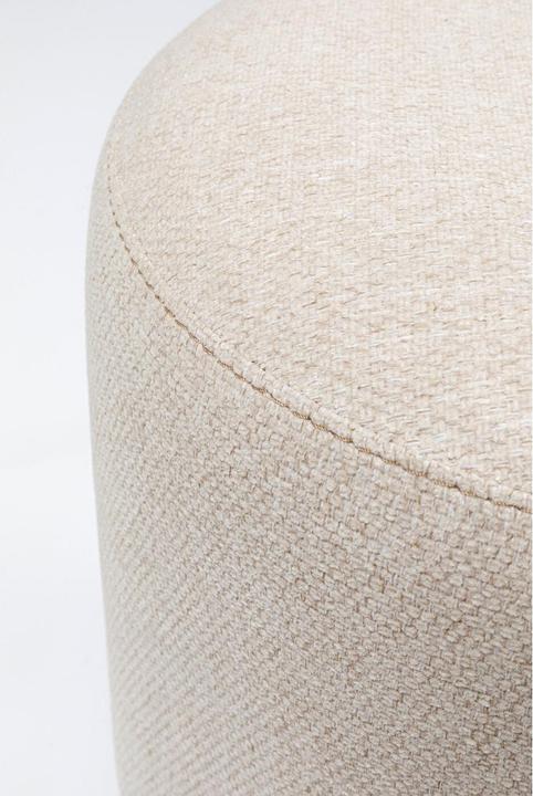 Actual product image Kare Design Stool Cherry Cream Black Ø36cm