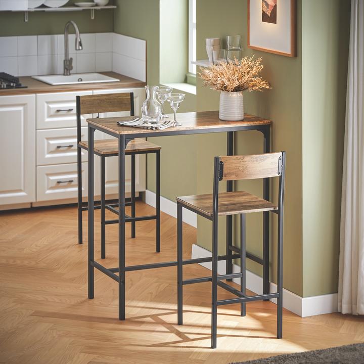 Produktbild SoBuy Bartisch (45 x 89 x 100 cm)