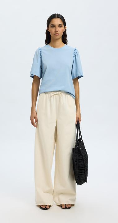 Produktbild Selected Slfpenelope 2/4 Ruffle Tee Noos (XXL)