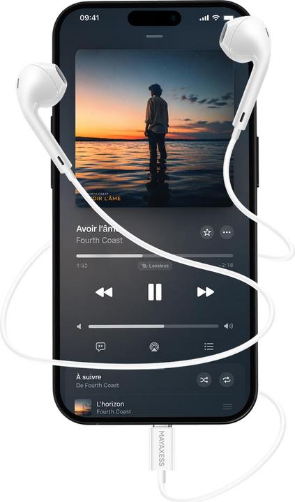 Produktbild Mayaxess USB-C Kopfhörer iPhone Pro Max Kabel (Kabelgebunden)