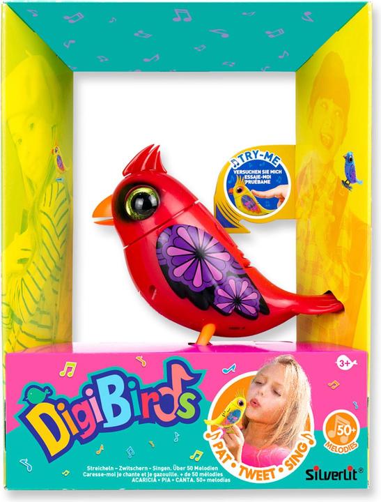 Actual product image Silverlit DigiBirds Cardinal Bird Interactief