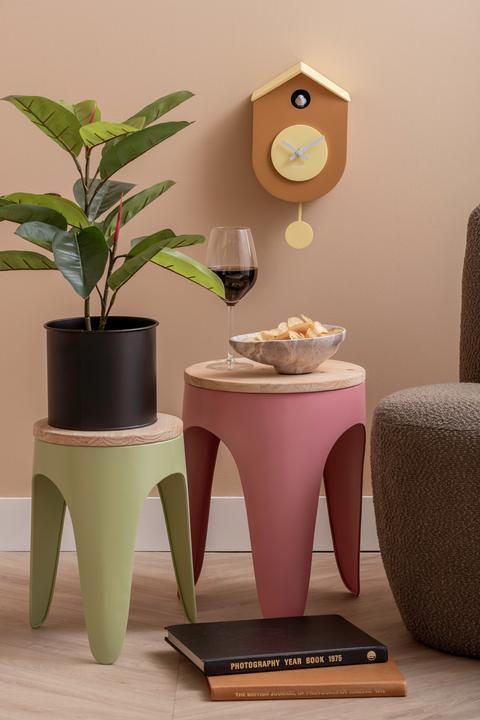 Produktbild Karlsson Wandklok Grato Cuckoo - Donkergeel - 9.2x17.5x33.2cm - Wandklok Scandinavisch