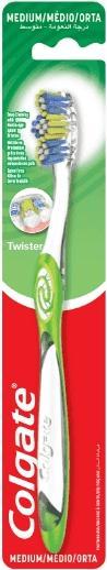 Produktbild Colgate Twister Zahnbürste, Durchschnitt, 1 Stück (Mittel, 1 x)