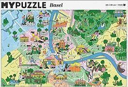 Helvetiq MYPUZZLE - Basel Illustrated (1000 Teile)