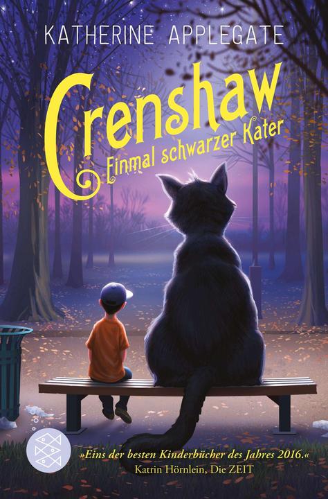 Actual product image Crenshaw - Einmal schwarzer Kater (German, Brigitte Jakobeit, Katherine Applegate, 2019)