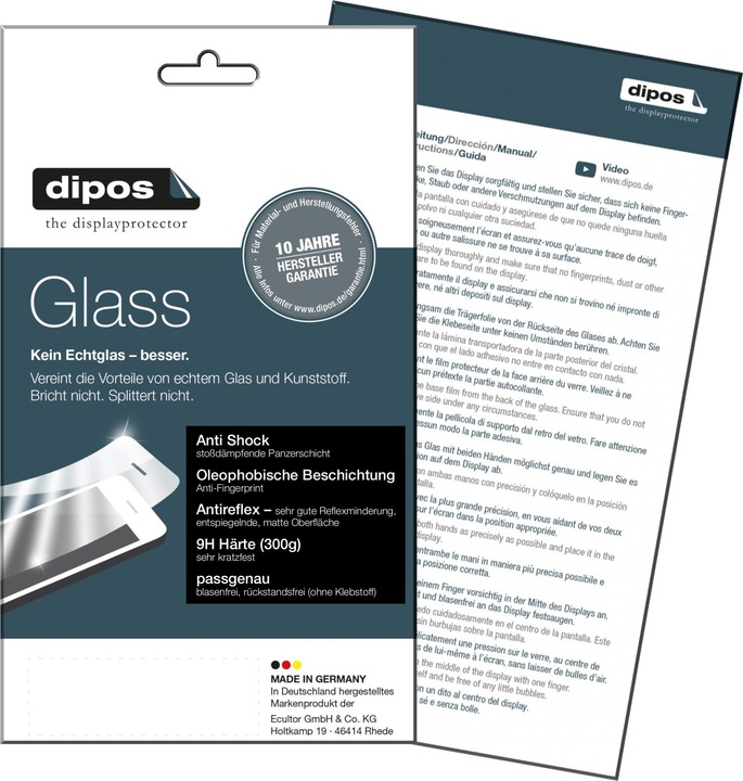 Produktbild Dipos Displayschutz Anti-Shock (1 Stück, Galaxy Tab S8)