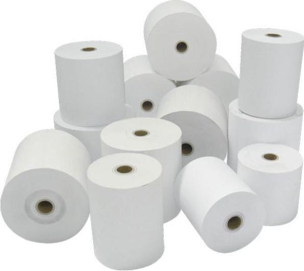 Image du produit No Name Rouleau de papier ordinaire avec copie 65076-20210 Largeur : 76mm Longueur : 25m Diamètre : 65mm