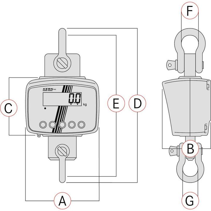 Immagine prodotto Kern Scala della gru