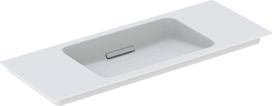 Actual product image Geberit One furniture washbasin 500396, without tap hole, with overflow, 1050x400mm (478 mm, 1050 mm)