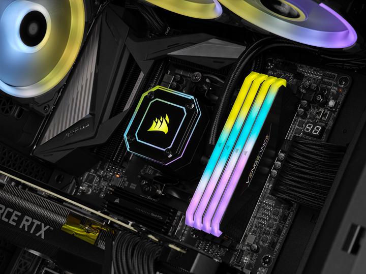 Produktbild Corsair Vengeance RGB RT (2 x 8GB, 3200 MHz, DDR4-RAM, DIMM)