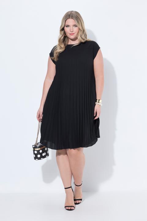 Image du produit Miamoda Robe plissée, mélange de plis, sans manches (56)