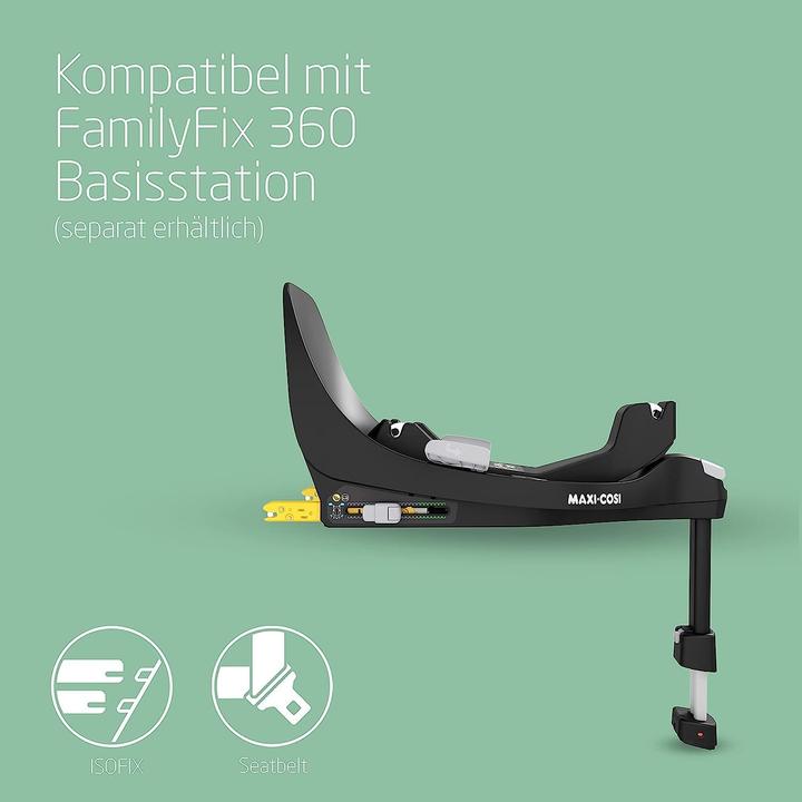 Actual product image Maxi-Cosi Pebble 360 i-Size (Baby car seat, ECE R129/i-Size Standard)