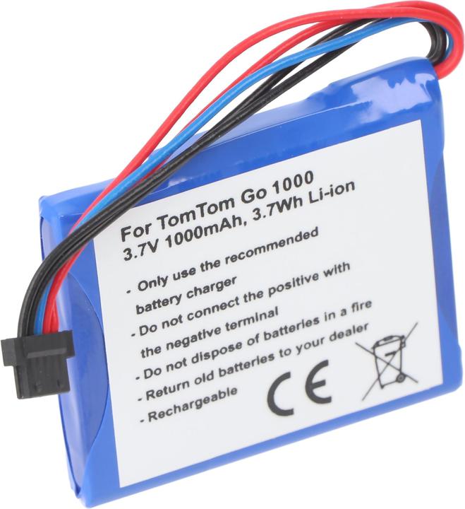Actual product image TomTom Battery Go Live 1000, Go Live 1005 Battery AHL03711018, VF1C
