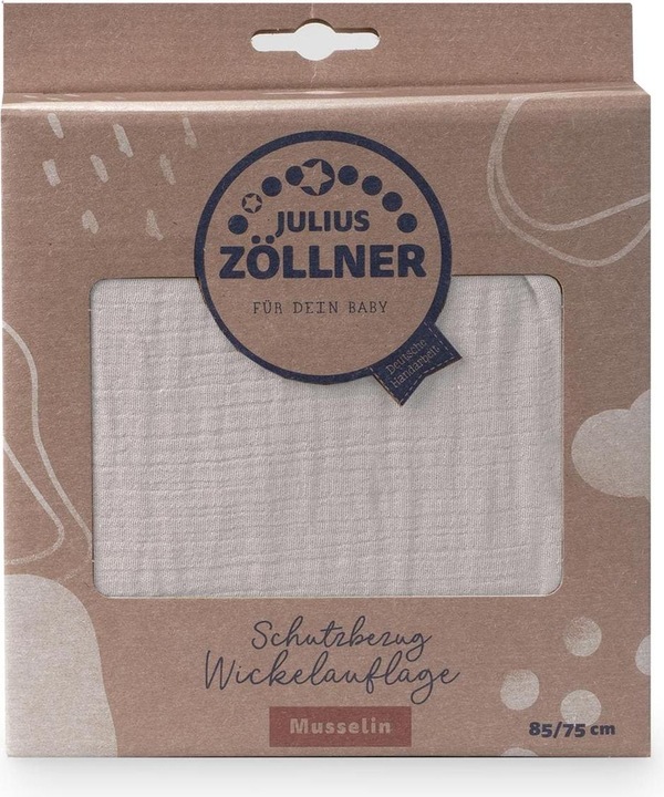 Image du produit Julius Zöllner Taie d'oreiller à langer en mousseline 85x75cm (85 x 75 cm)