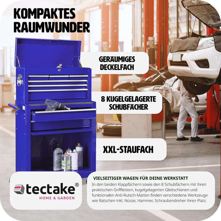 Image du produit tectake Chariot à outils (1 x)