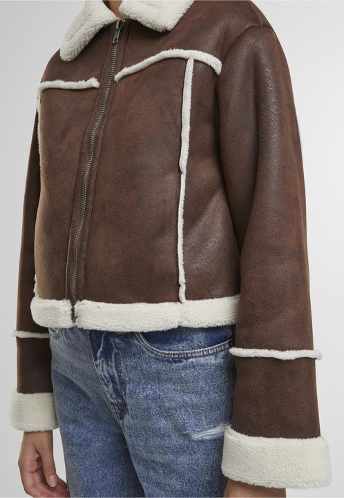 Produktbild Urban Classics Ladies Shearling Jacket - 173187 (M)