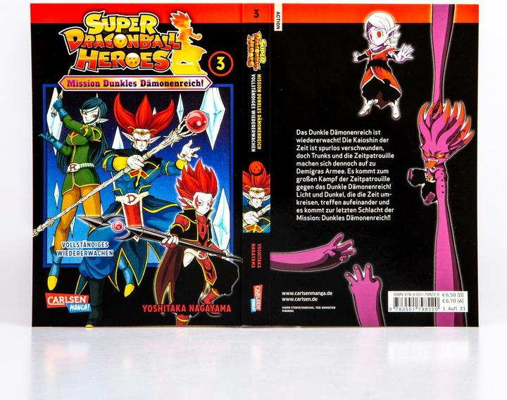 Produktbild Super Dragon Ball Heroes 3 (Deutsch, Yoshitaka Nagayama, 2021)