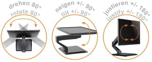 Image du produit myWall HL17L (Tables, 32", 10 kg)