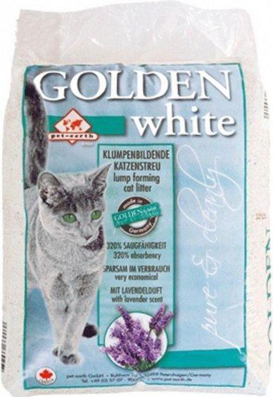 Bosch Petfood Pet Earth kačių kraikas Auksinės pilkos baltos levandos (Clumping, 7 kg)
