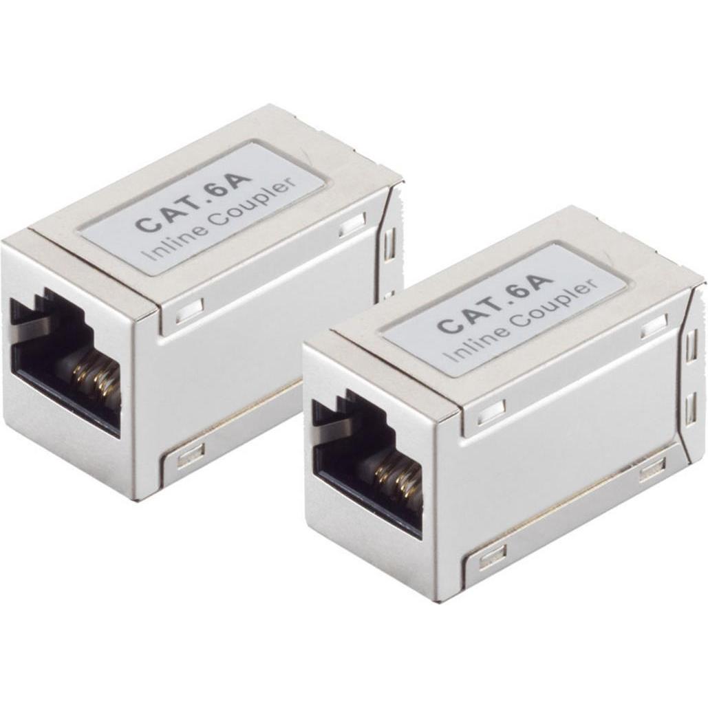 Shiverpeaks S/CONN maximum connectivity Adapter Modular Patch Verbinder-cat. 6A Kabelverbinder Doppelbuchse RJ45, Netzwe...